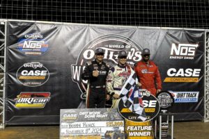 Podium for Super Late Models