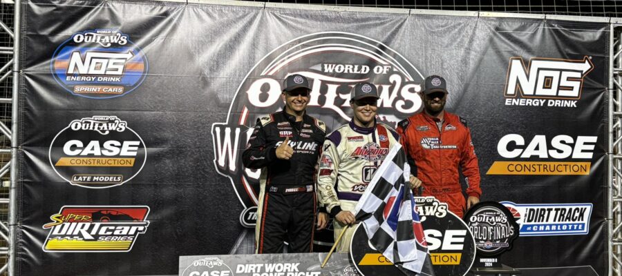 Podium for Super Late Models