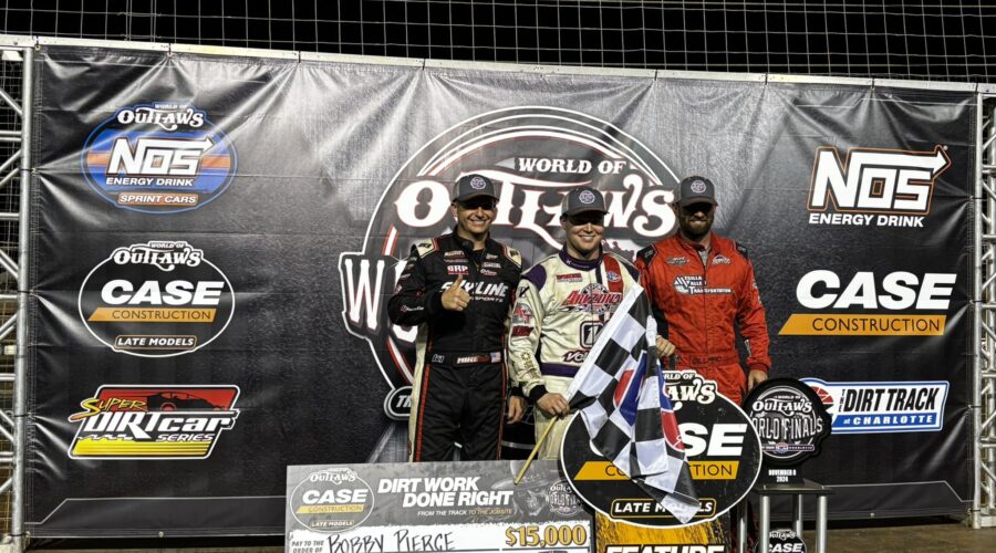 Podium for Super Late Models